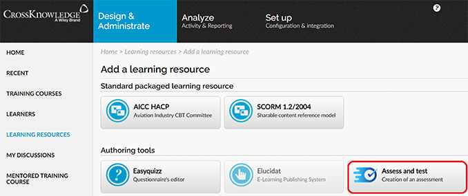 Assess & Test