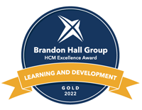 Brandon Hall awards Gold Learning 2022