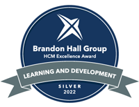 Brandon Hall  Award Silver Learning 2022