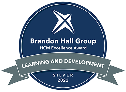 2022 Brandon Hall Group HCM Excellence - Prata prêmio