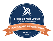 Bronze Brandon Hall Excellence-Auszeichnungen - 2023