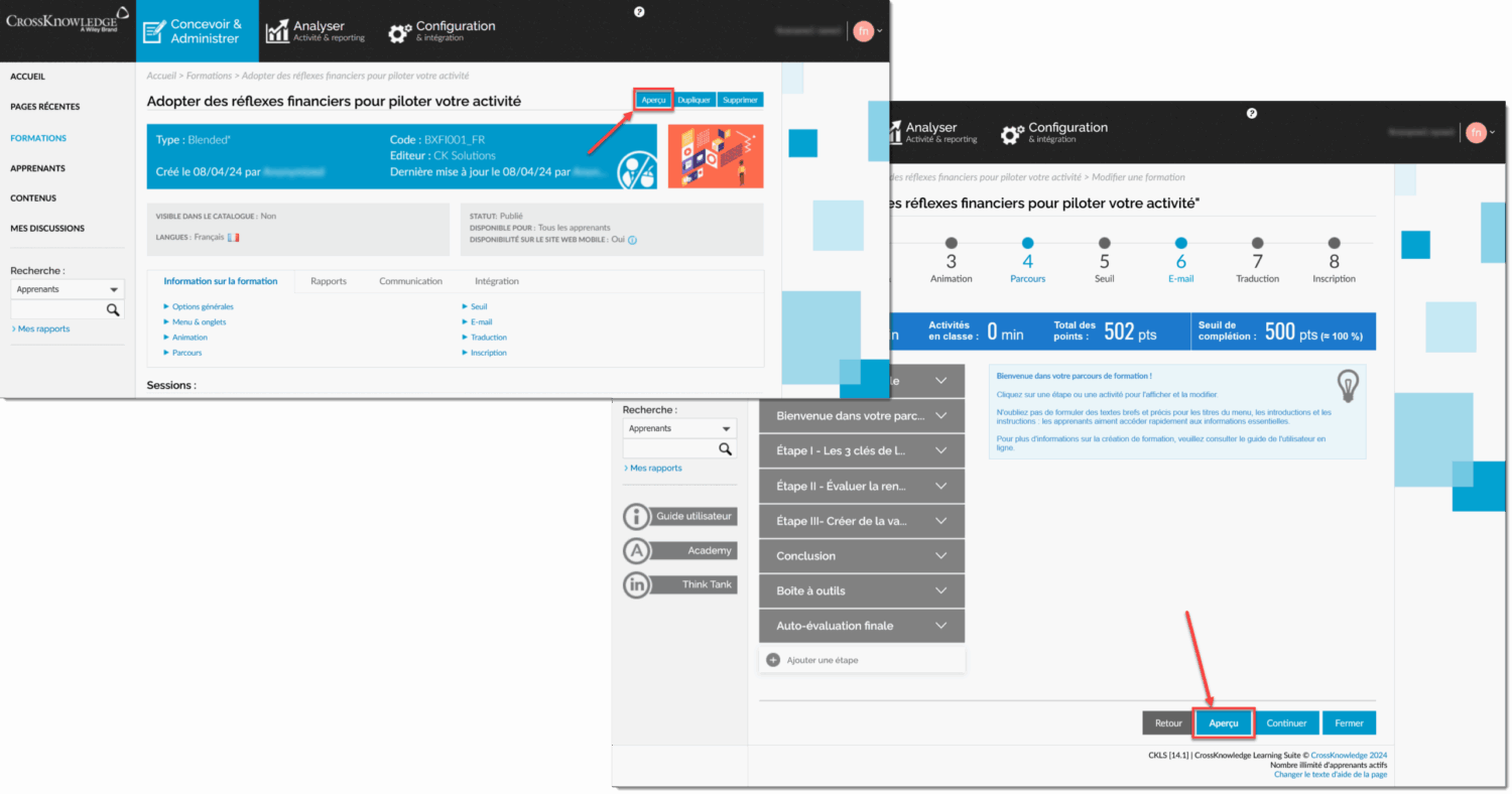 Blendedˣ course preview