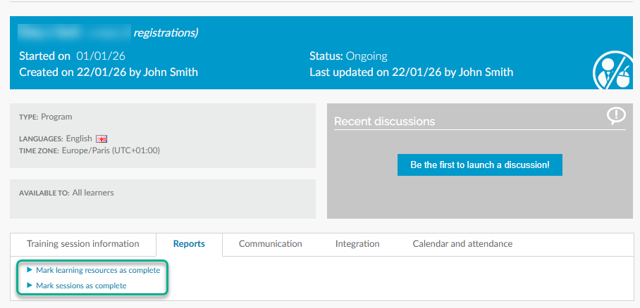 Marquer comme complété 