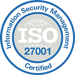 ISO 27001 - Information Security Management Certified