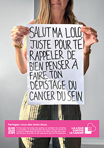 Octobre rose, - LNCC Rhône