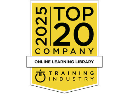 2025 Training Industry Top 20 Online Learning Library Companies