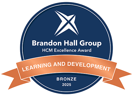 2025 Brandon Hall Group HCM Award for Learning Development - Bronze