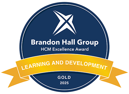 2025 Brandon Hall Group HCM Award for Learning Development - Gold