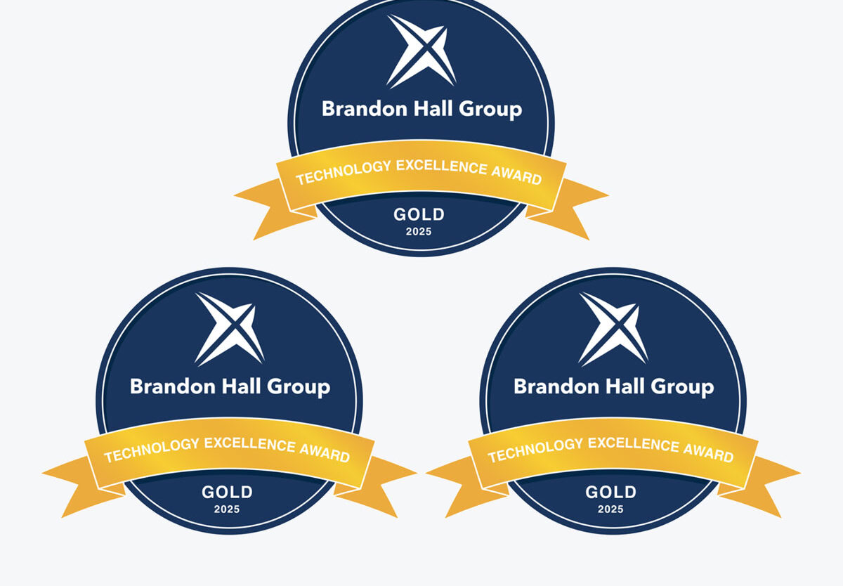 Brandon Hall Group gold awards for CrossKnowledge's excellence in Learning Technology, 2025